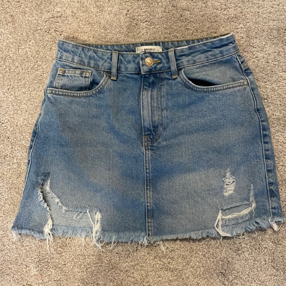 Forever 21 Jean skirt